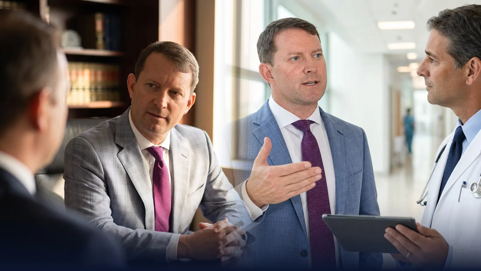 Williams Caputo attorneys Burgess Williams and Joe Caputo